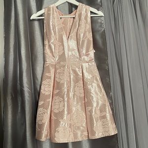 Topshop Sleeveless Fit & Flare Minidress